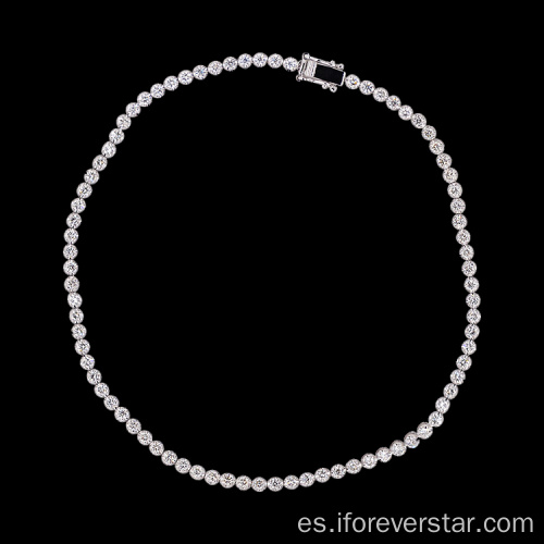 Pulsera de tenis de diamante HTHP Diamond